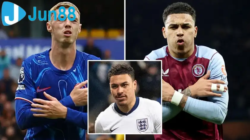 Morgan Rogers là bạn thân lâu năm của Cole Palmer. ảnh: The Sun.